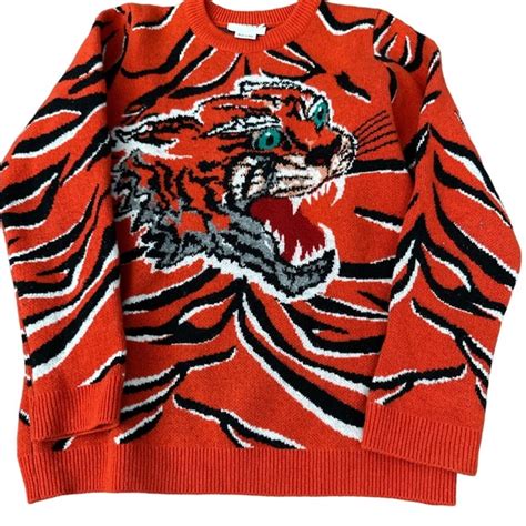 the controversial gucci sweater|Gucci tiger sweater women.